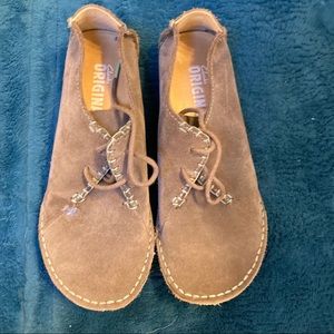 Clarks Janey Mae Suede shoes